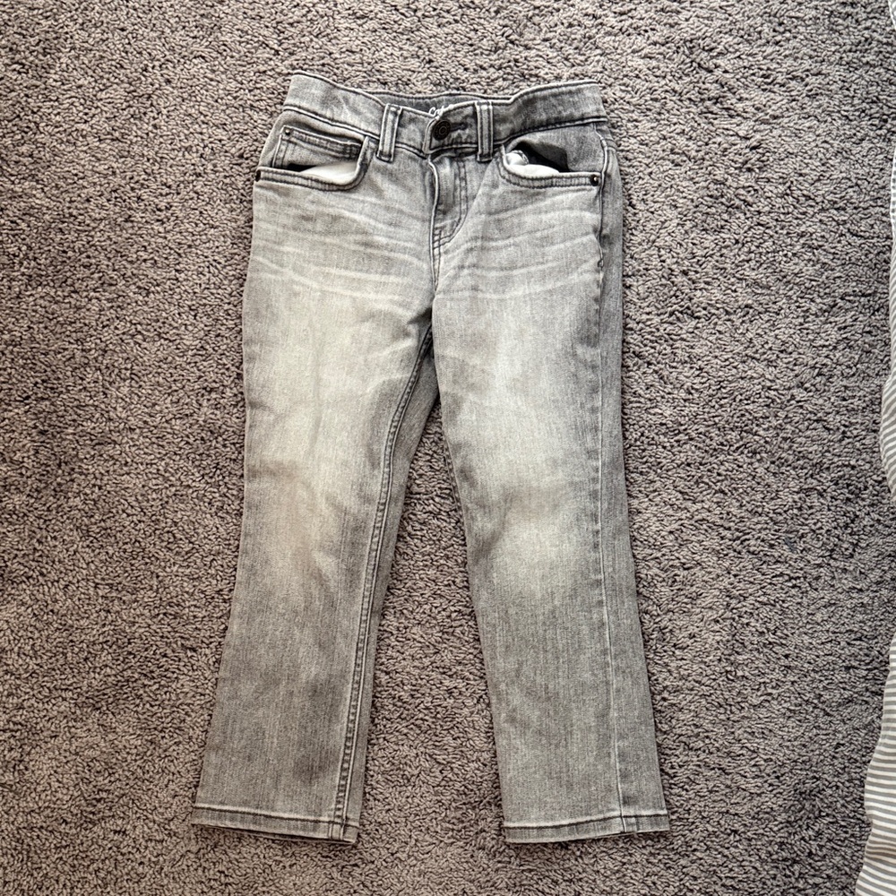 Cat & Jack Light Gray Super Stretch Slim Jeans - Kids